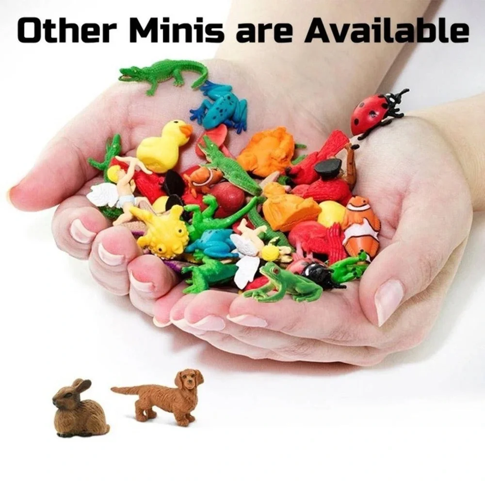 Bundle Deal - Axolotl Miniature Figure - Hand Painted‎ Collectible Mini Figurine